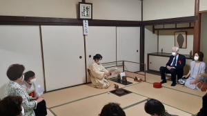 三原極楽寺花まつり茶会2021